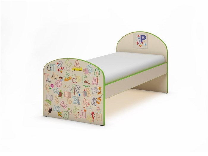 Детская кровать Азбука - фото 5508
