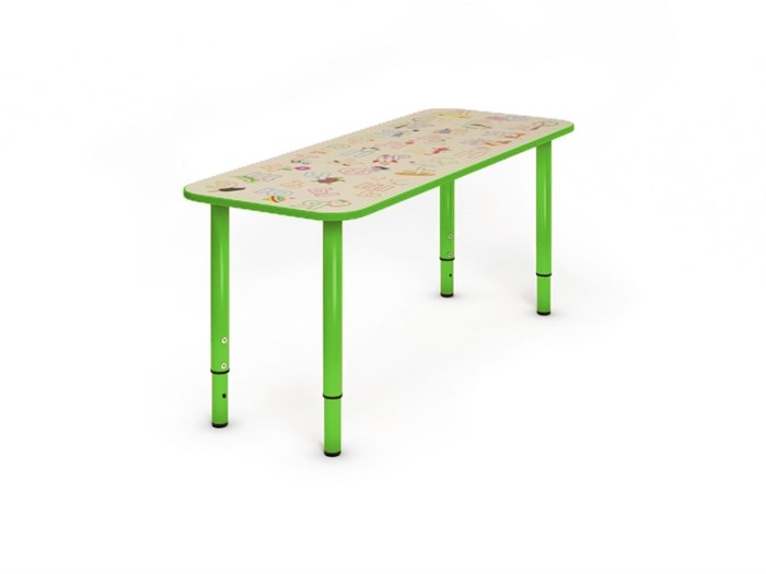 Детский стол прямоугольный Азбука - фото 5514