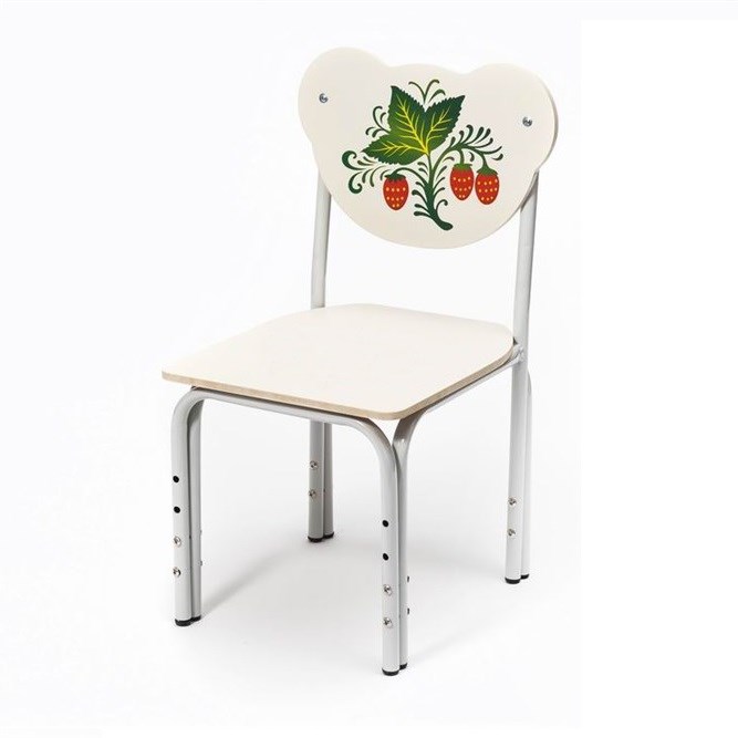 Детский стульчик Кузя Стандарт с росписью - фото 6177