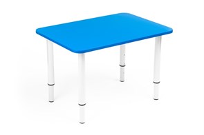Детский стол КУЗЯ (синий+белый)