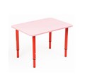 Детский стол КУЗЯ (розовый+красный) - фото 6204