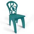 Детский стульчик "Скрипичный ключ", жесткий бирюза 2322