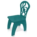 Детский стульчик "Скрипичный ключ", жесткий бирюза 2322