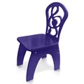 Детский стульчик "Скрипичный ключ", жесткий синий 2325