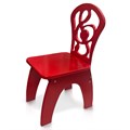 Детский стульчик "Скрипичный ключ", жесткий красный 2326