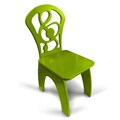 Детский стульчик "Скрипичный ключ", жесткий лайм 2327