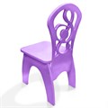 Детский стульчик "Скрипичный ключ", жесткий лиловый 2328