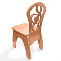Детский стульчик "Скрипичный ключ", жесткий персиковый 2321